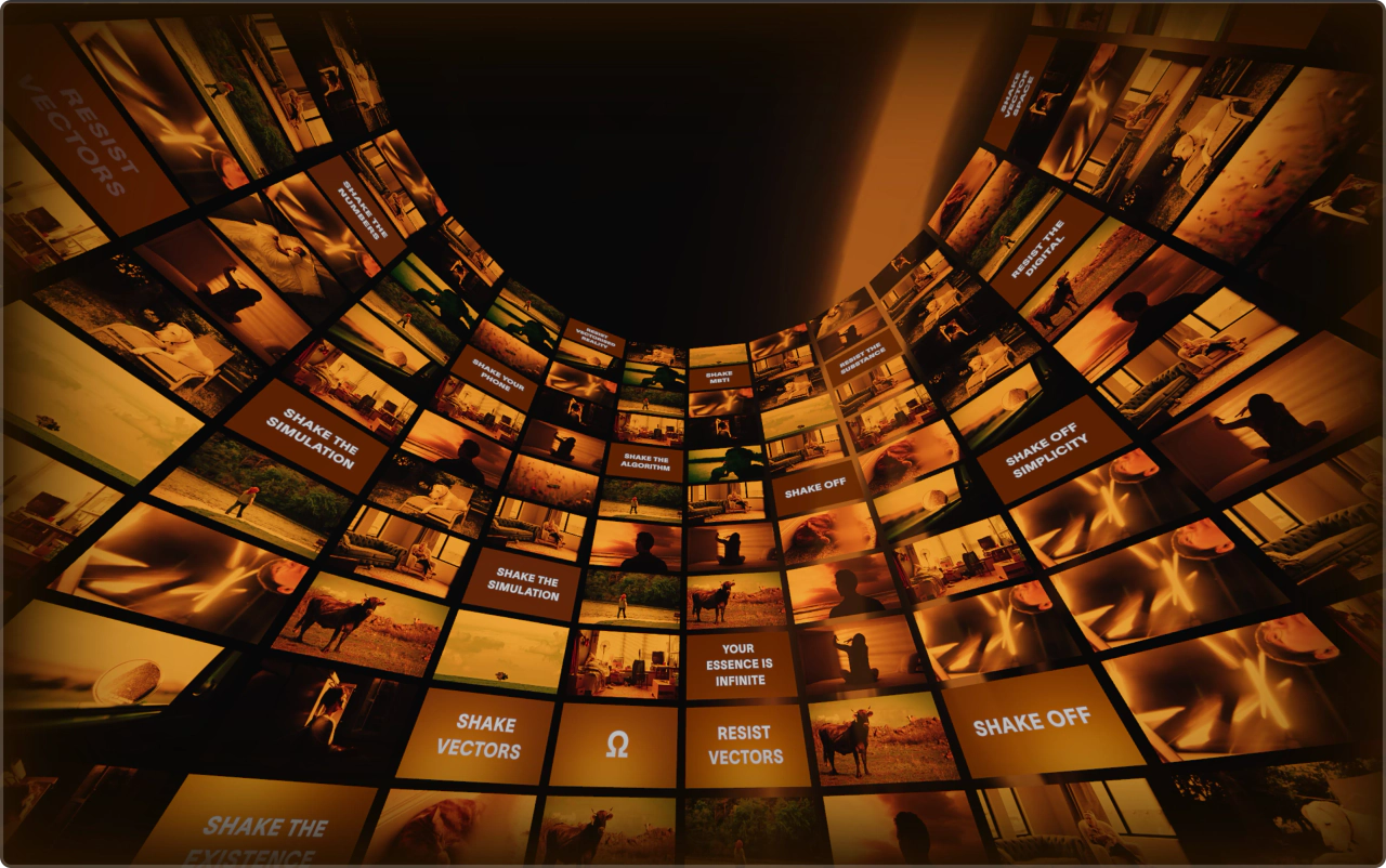 Ω (2025) by Jeanyoon Choi — Multi-Device Web Artwork (4 Displays, 1 Mobile); image 10 of 10