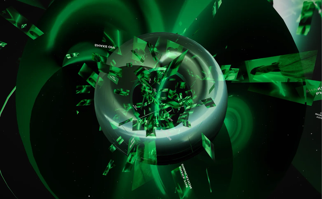 Ω (2025) by Jeanyoon Choi — Multi-Device Web Artwork (4 Displays, 1 Mobile); image 8 of 10
