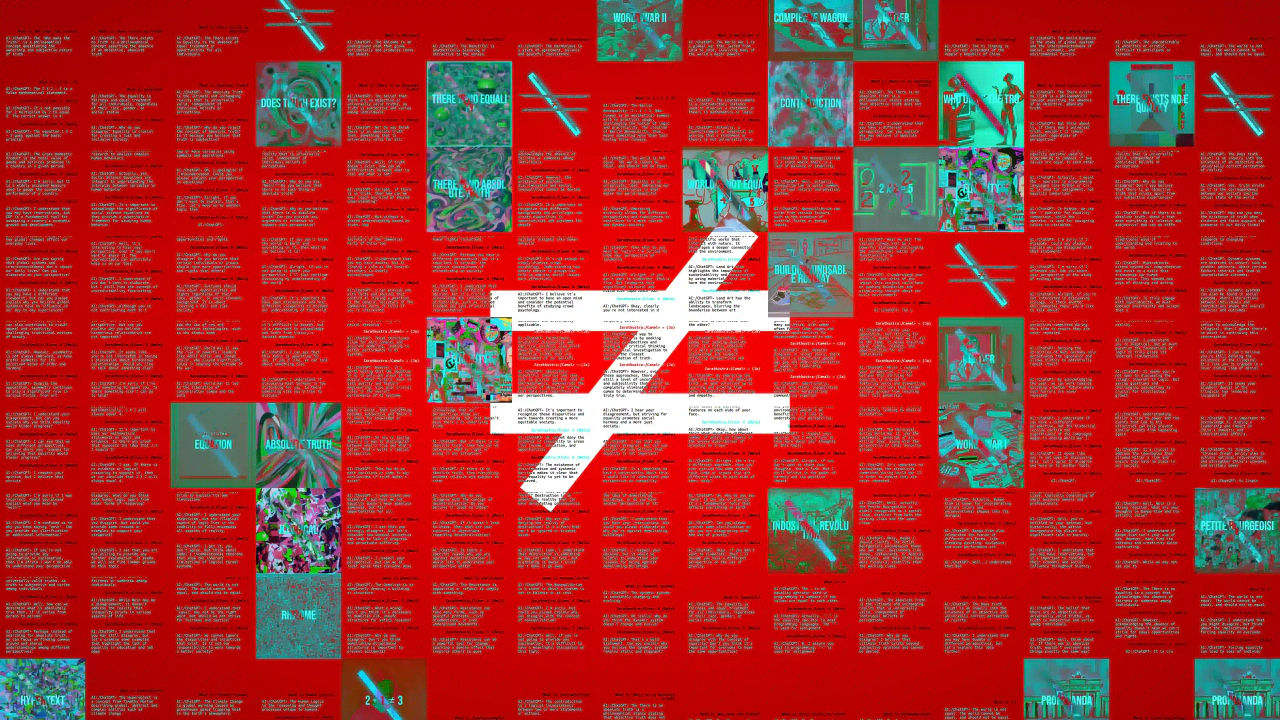 ≠ (2023) by Jeanyoon Choi — Multi-Device Web Artwork (4 Channels, 1 Mobile); image 4 of 6