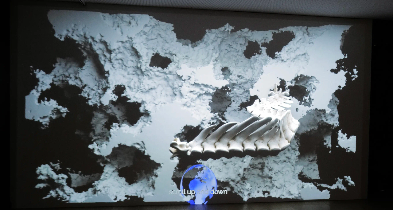 Uncharted Territory (2024) by Prof. Yiyun Kang, Jeanyoon Choi — Exhibited at the "Paris 2024 Olympic Games special exhibition" "Noli: jeux coreens"; image 4 of 7